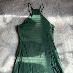 Green bodycon dress